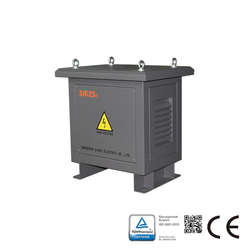 Photovoltaic isolation transformer encapsulated 10Kva for solar power or wind power transmission