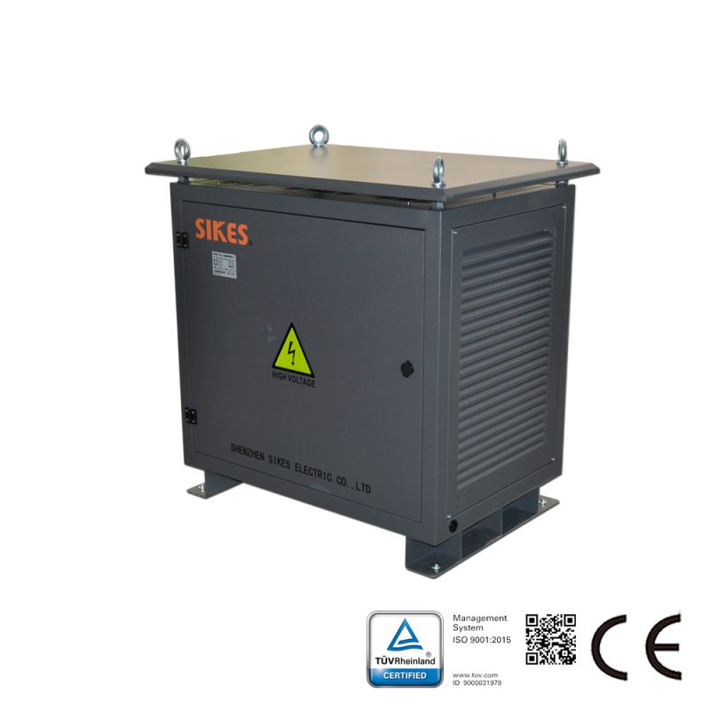 Photovoltaic isolation transformer encapsulated 250Kva for solar power or wind power transmission