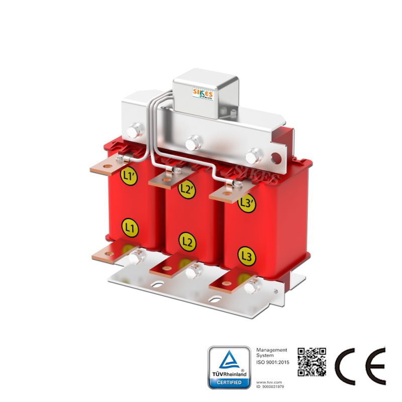 DV/DT filter, Rated Current 116A ,for 55KW Motor